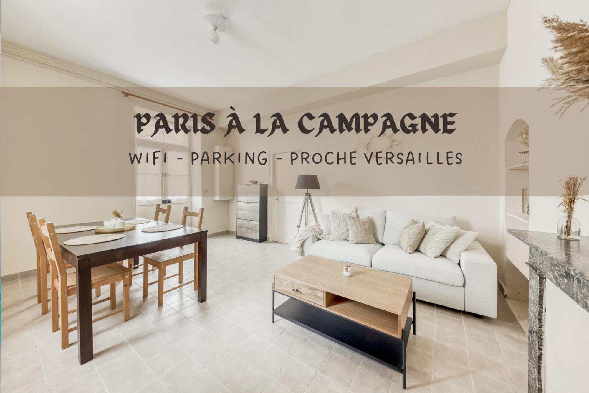 Paris A La Campagne-Parking Gratuit-Proche Versailles La Queue-les-Yvelines Zewnętrze zdjęcie